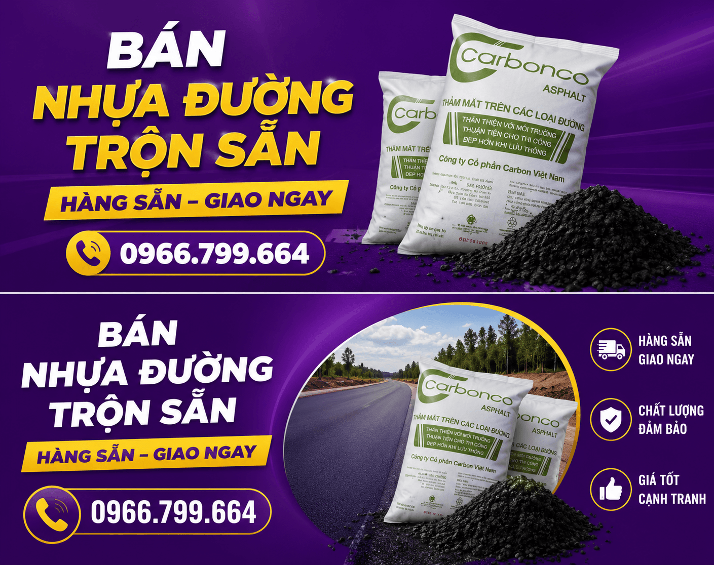 Mua Nhựa Đường Đóng Bao Quận Bình Tân