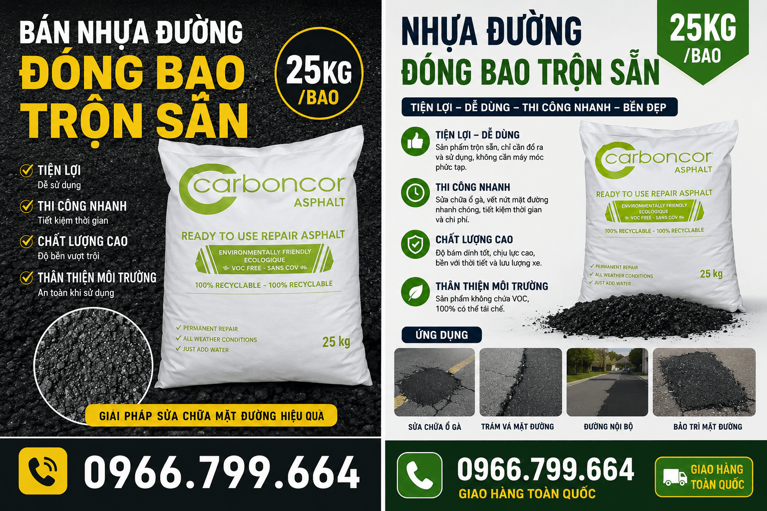 Mua Nhựa Đường Đóng Bao Tại Hà Nội