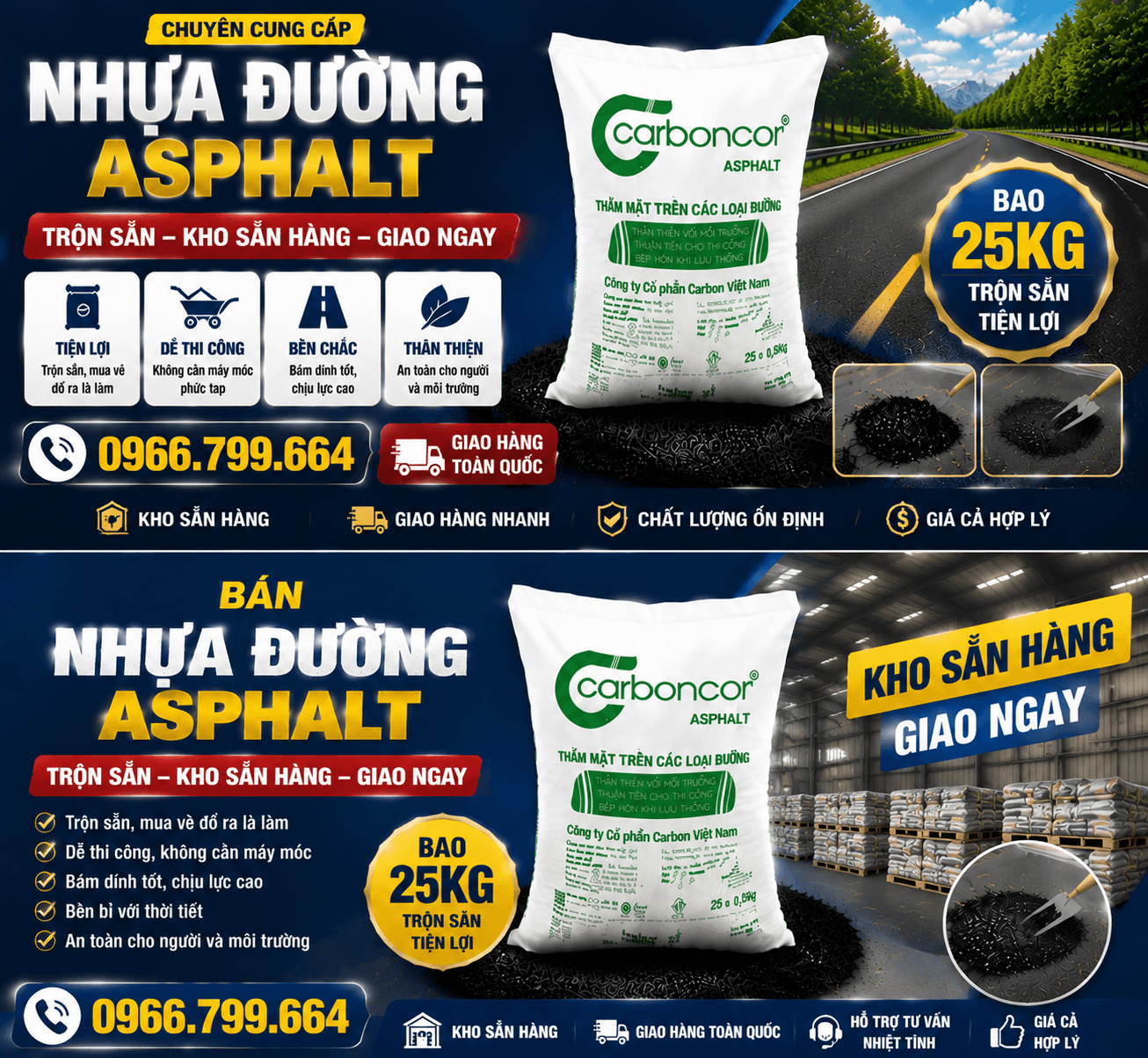Mua Nhựa Đường Đóng Bao Tân Phú