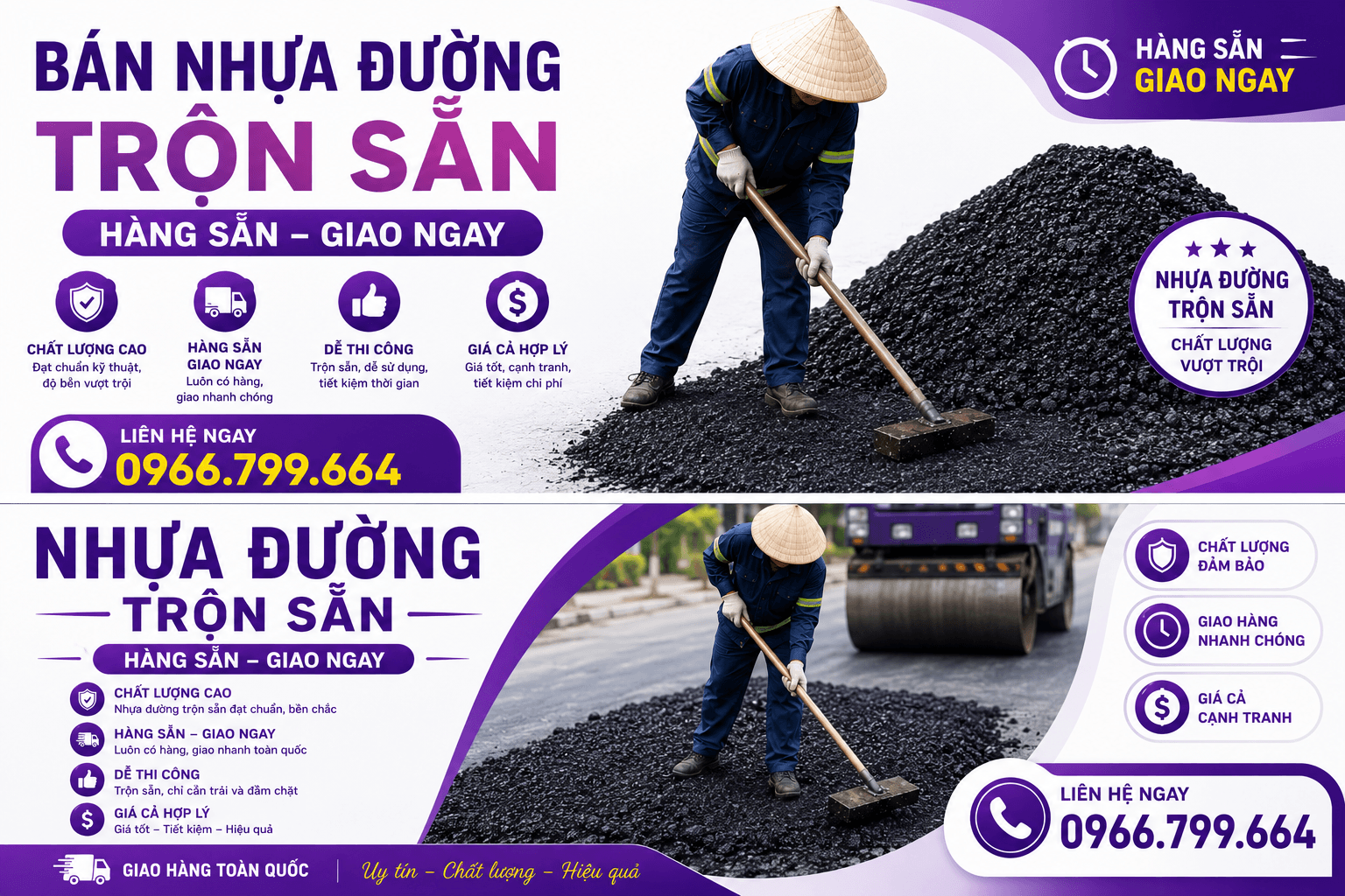 Mua Nhựa Đường Đóng Bao Trộn Sẵn Bình Tân