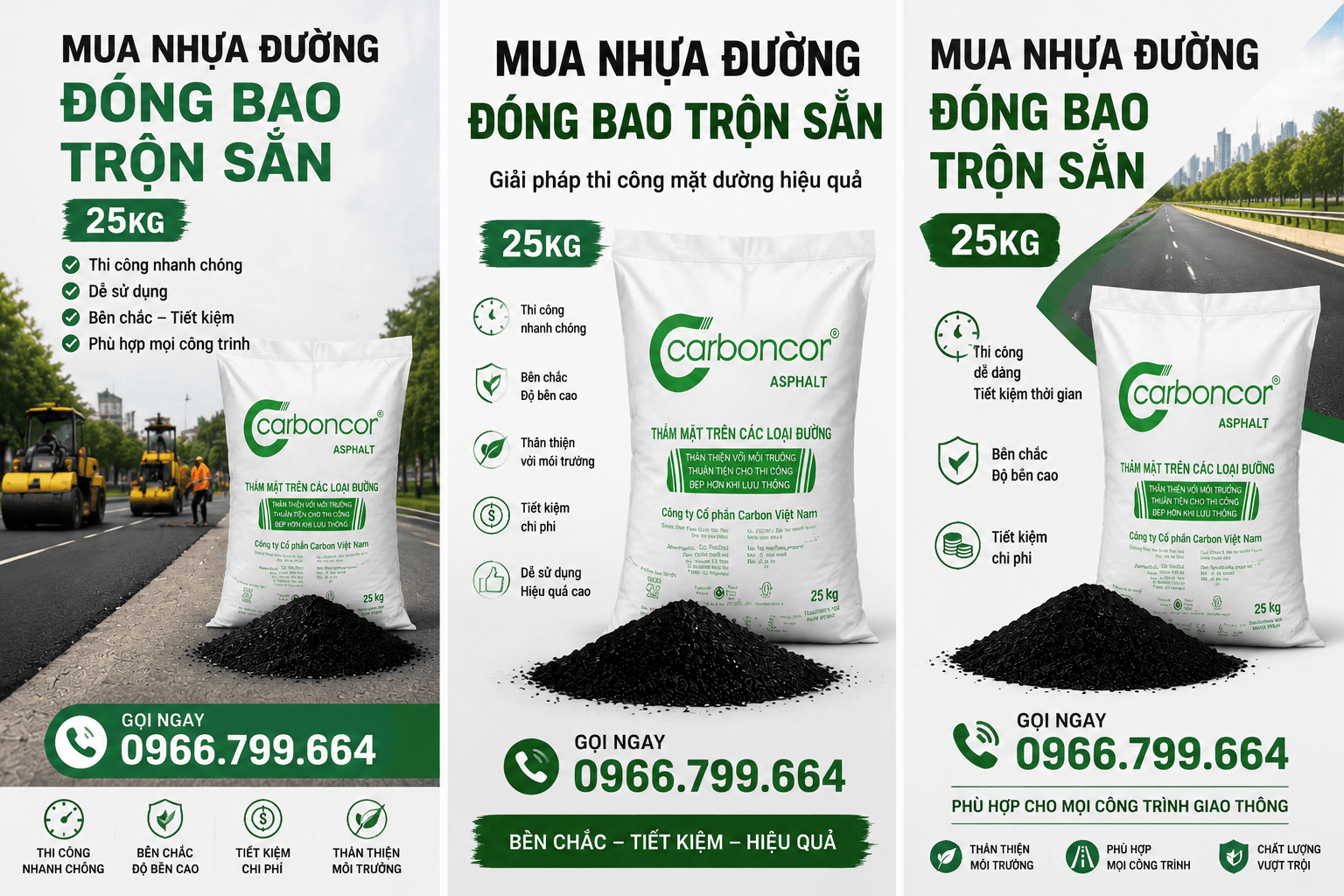 Mua Nhựa Đường Đóng Bao Trộn Sẵn Tại Bình Tân