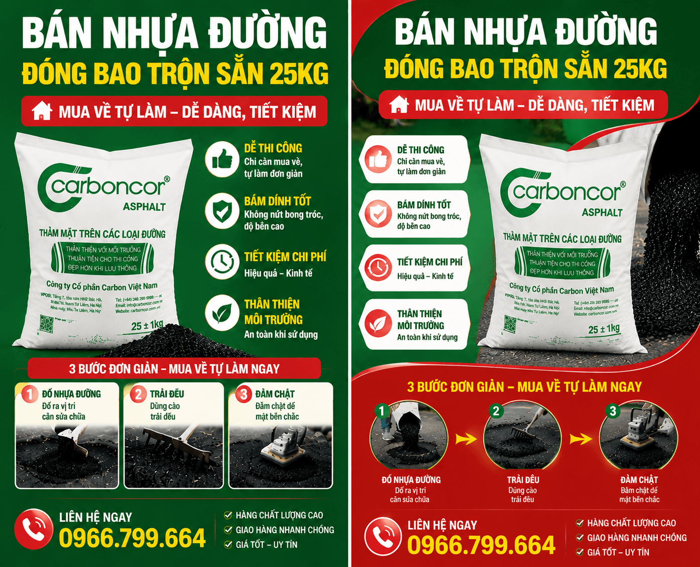Mua Nhựa Đường Đóng Bao Trộn Sẵn ở Bình Tân