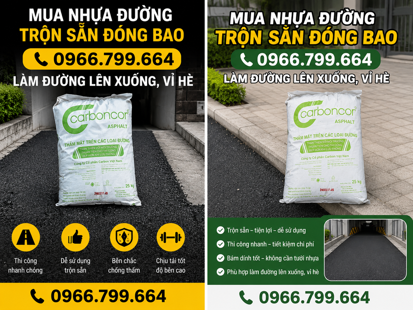 Mua Nhựa Đường Nguội Đóng Bao Tại TPHCM