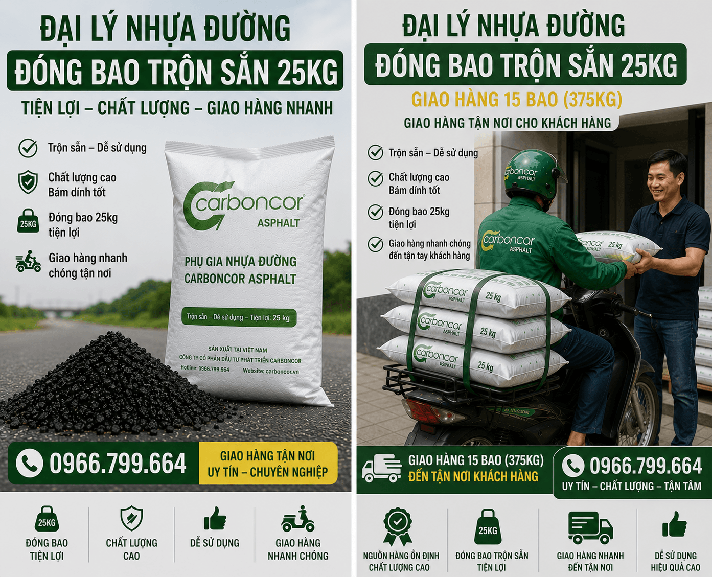 Mua Nhựa Đường Trộn Sẵn Đóng Bao Tại Bình Tân