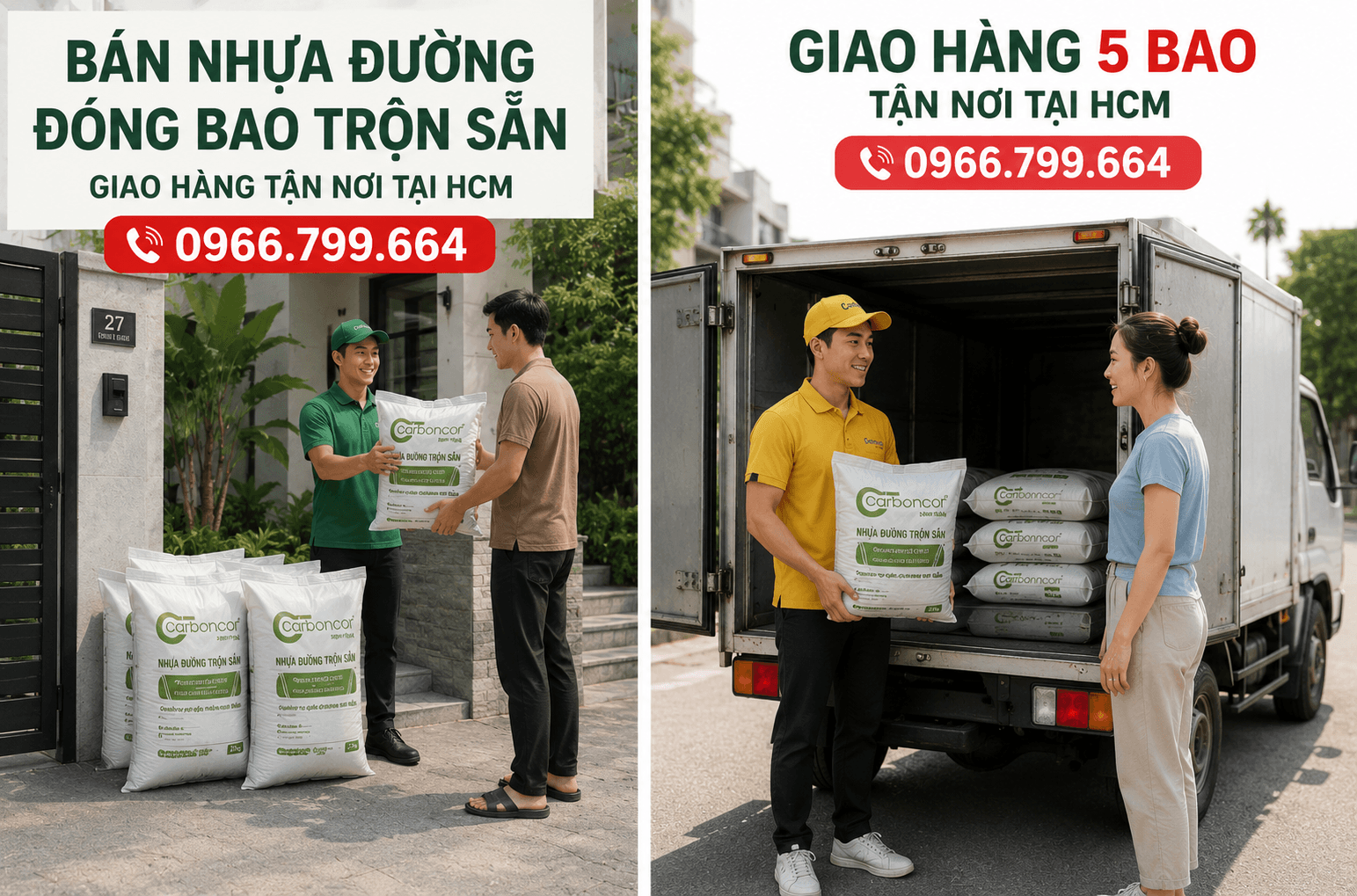 Mua Nhựa Đường Trộn Sẵn Đóng Bao Tại Quận Bình Tân