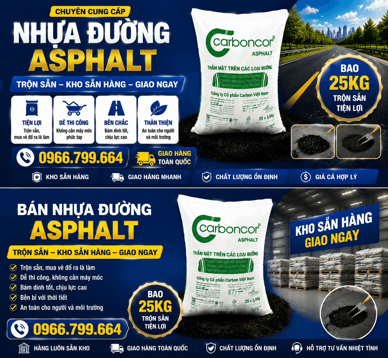 Mua Nhựa Đường Trộn Sẵn Đóng Bao Tại Tân Phú