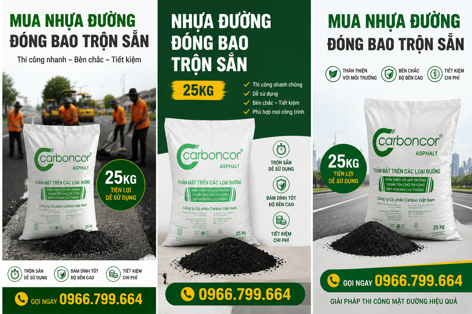 Nhựa Đường Bán Lẻ Đóng Bao