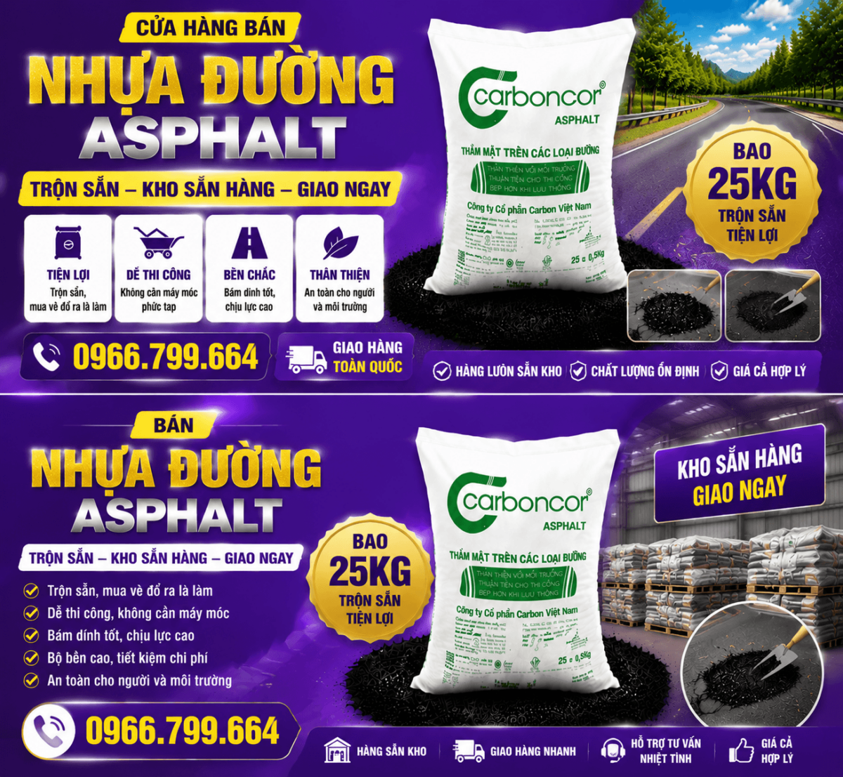 Nhựa Nguội Đóng Bao Vá Đường Quận Tân Phú