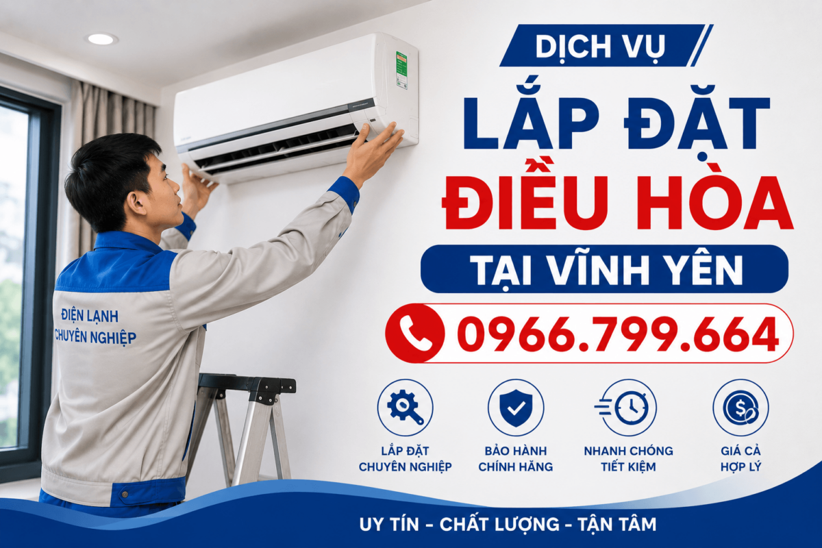 Lắp Đặt Điều Hòa
