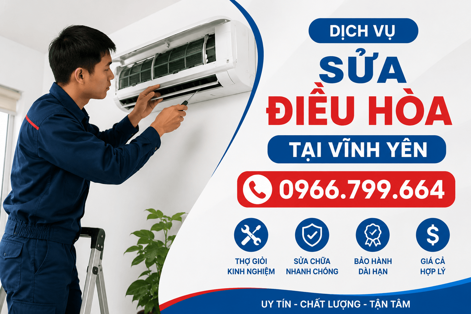 Sửa Điều Hòa Tại Vĩnh Yên Uy Tín