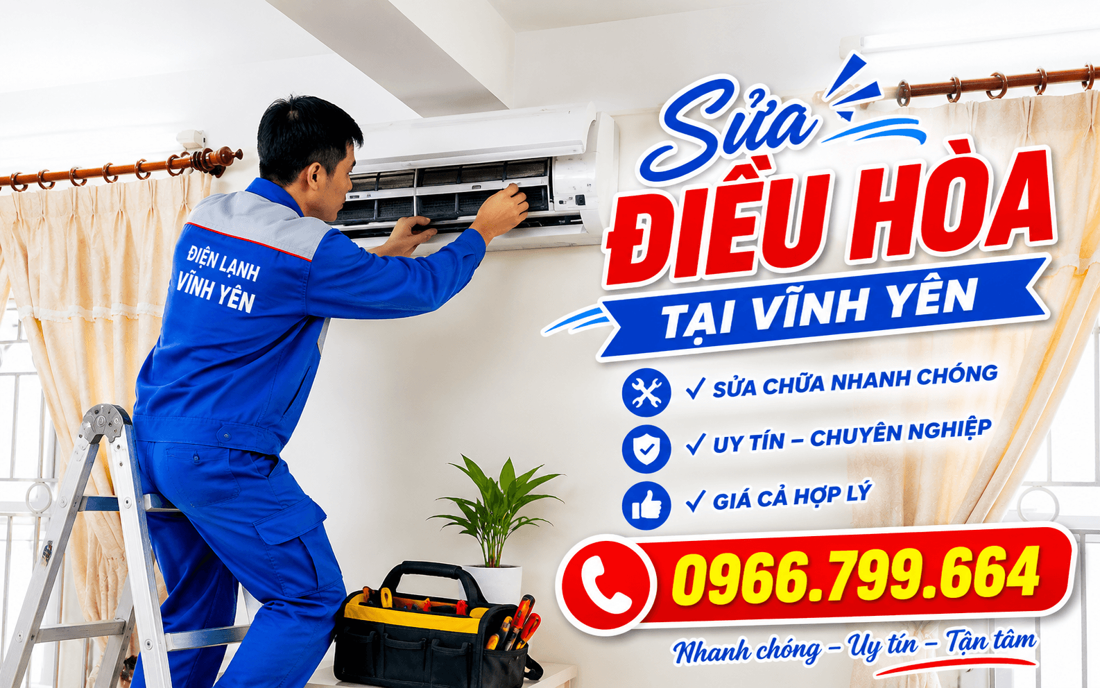 Sửa Điều Hòa ở Vĩnh Yên