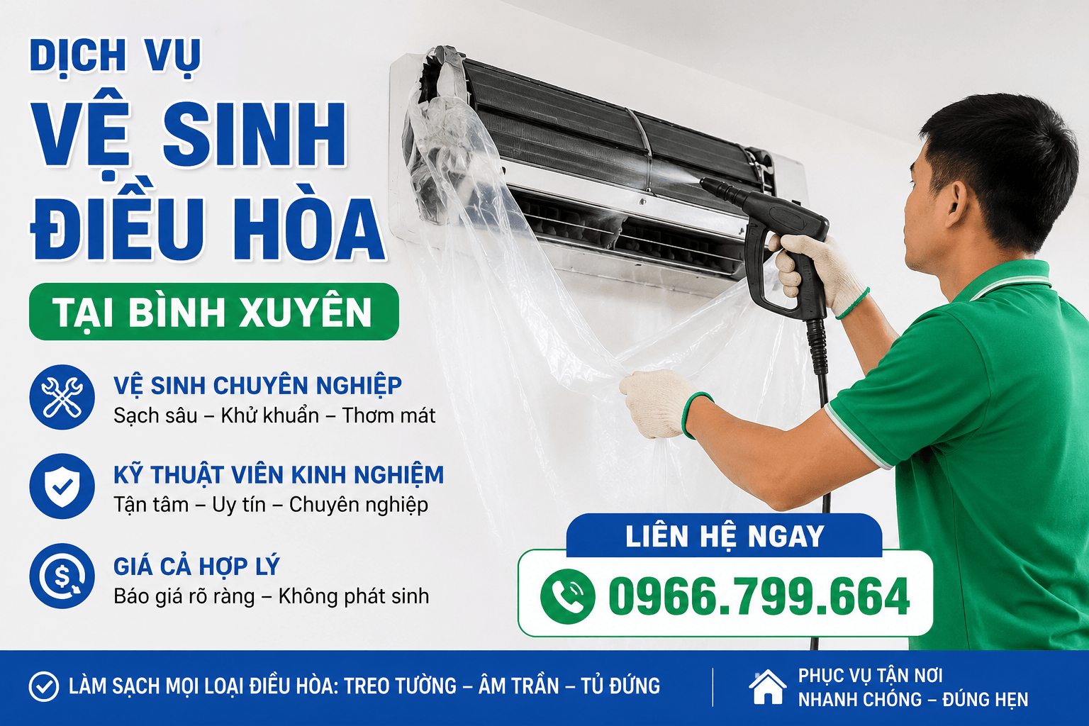 Vệ Sinh Điều Hòa Bình Xuyên