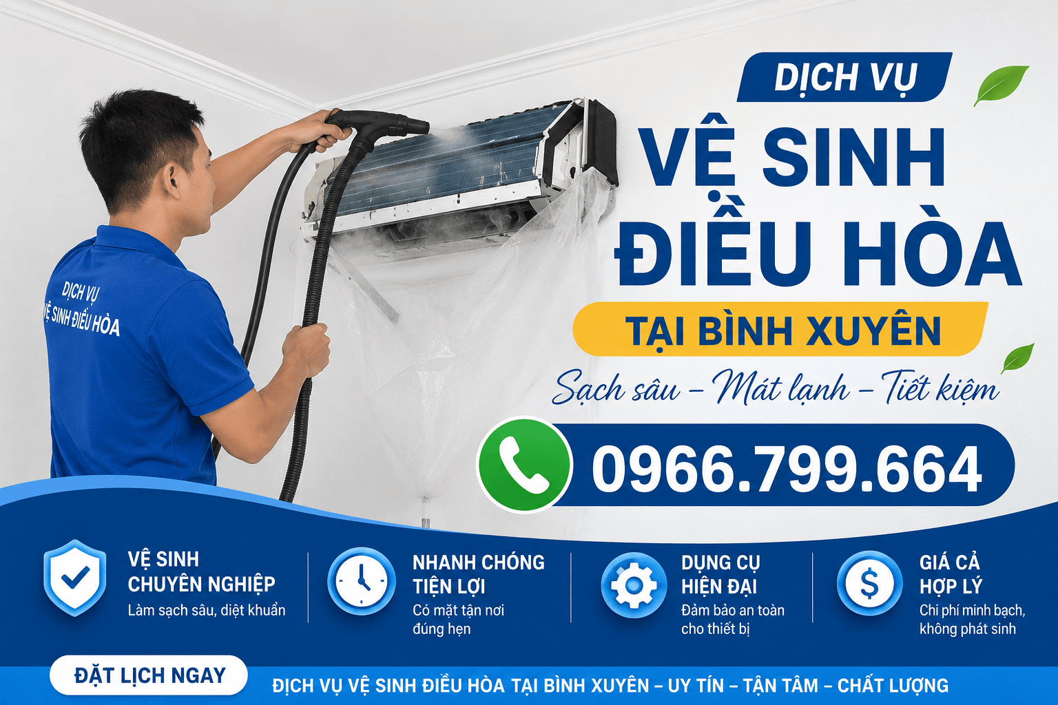 Vệ Sinh Điều Hòa Tại Bình Xuyên