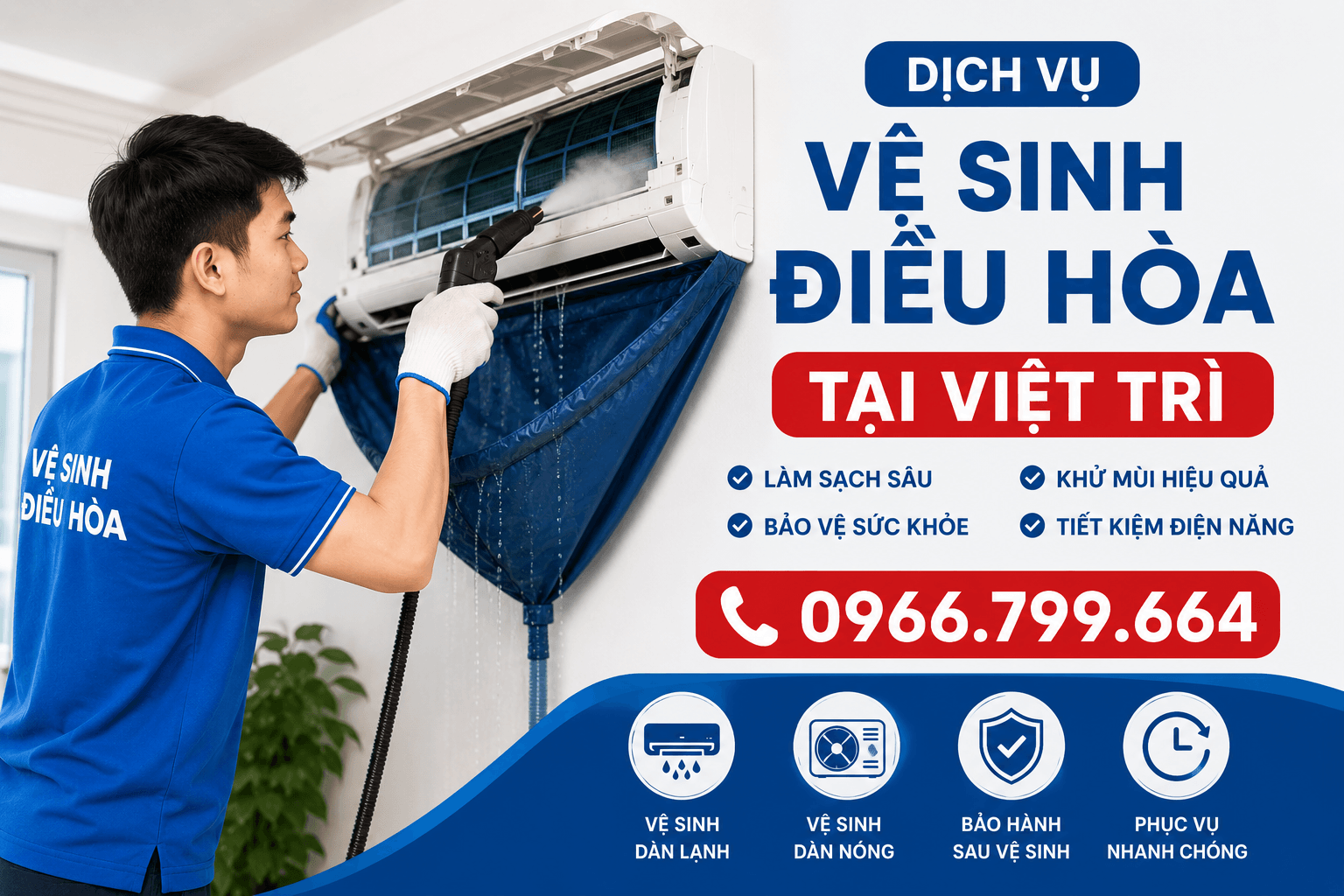 Vệ Sinh Điều Hòa Tại Việt Trì
