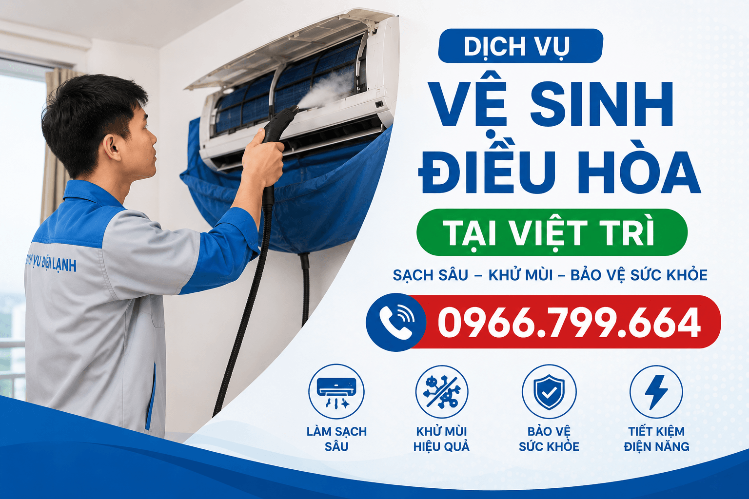 Vệ Sinh Điều Hòa Việt Trì Chuyên Nghiệp