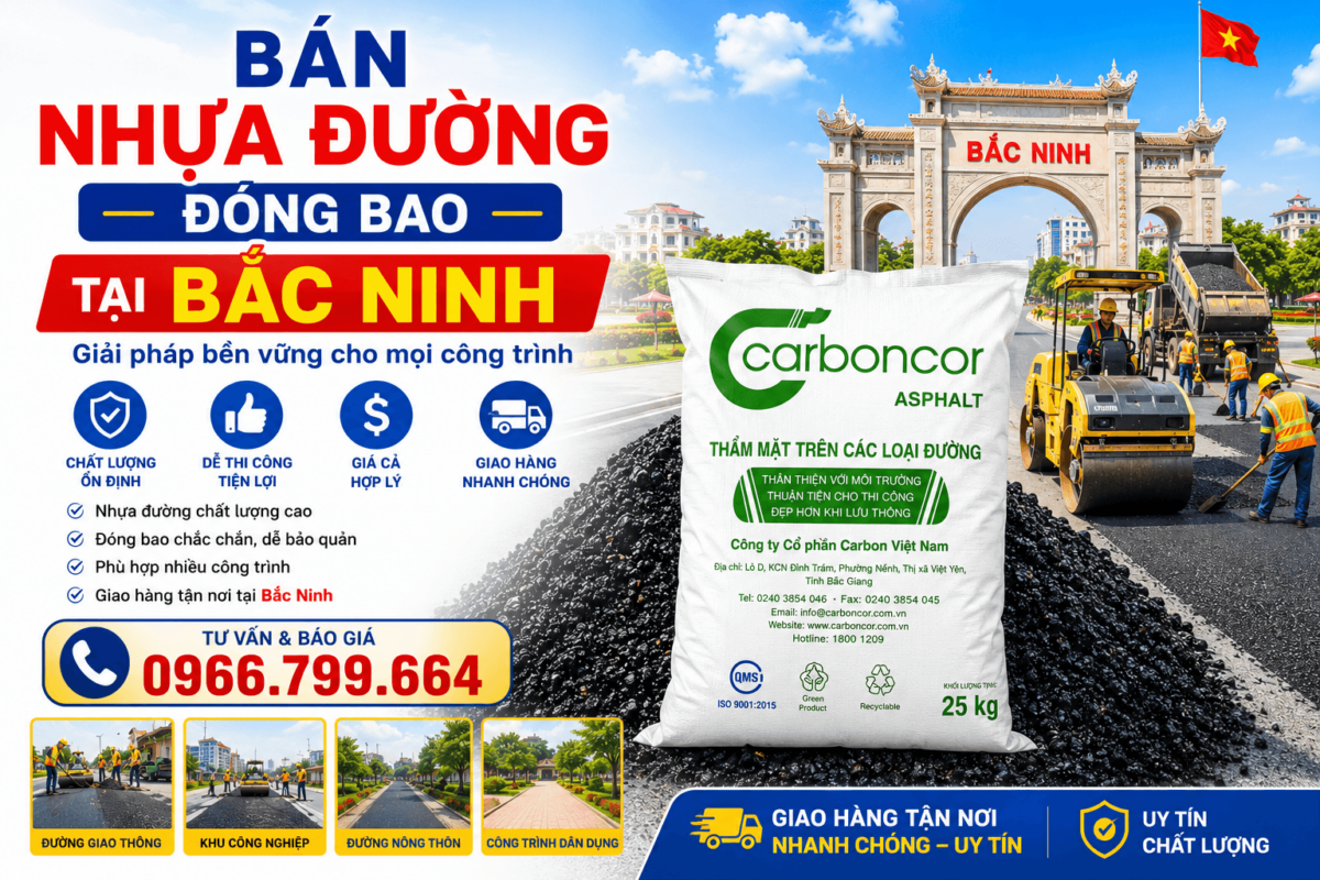 Bán Nhựa Đường Đóng Bao