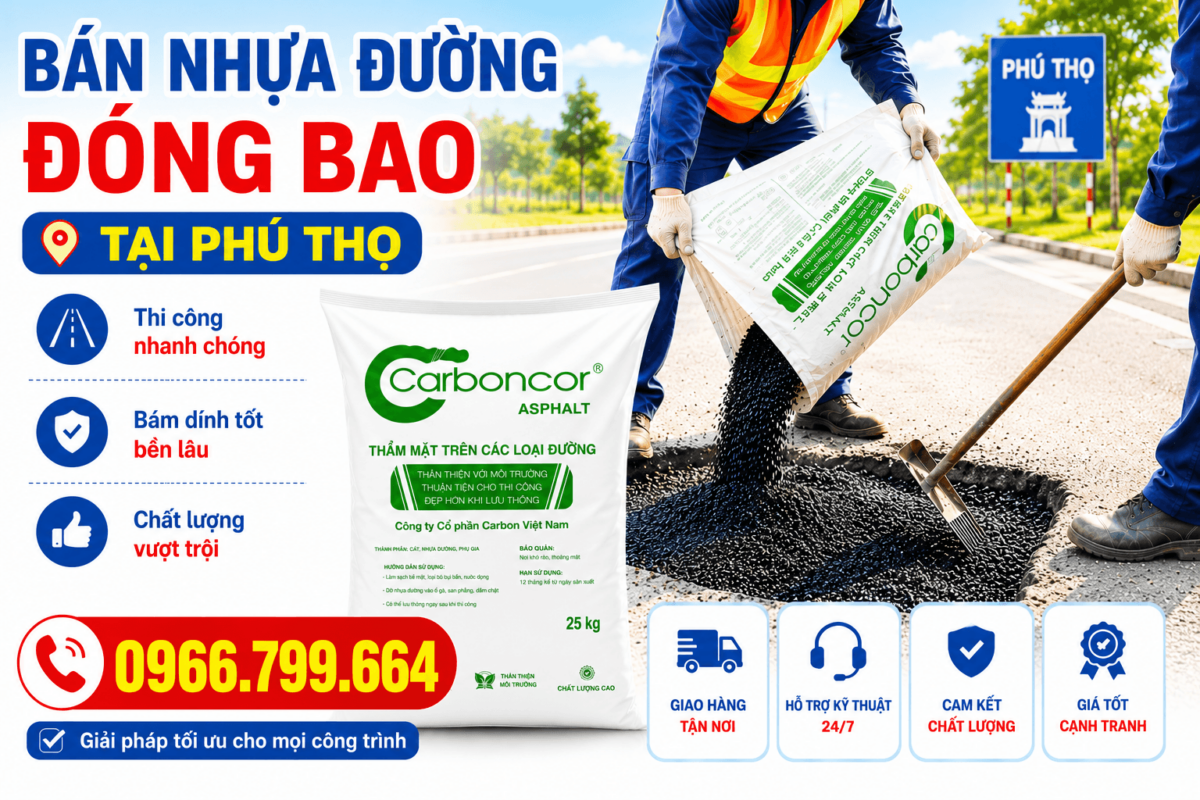 Bán Nhựa Đường Đóng Bao