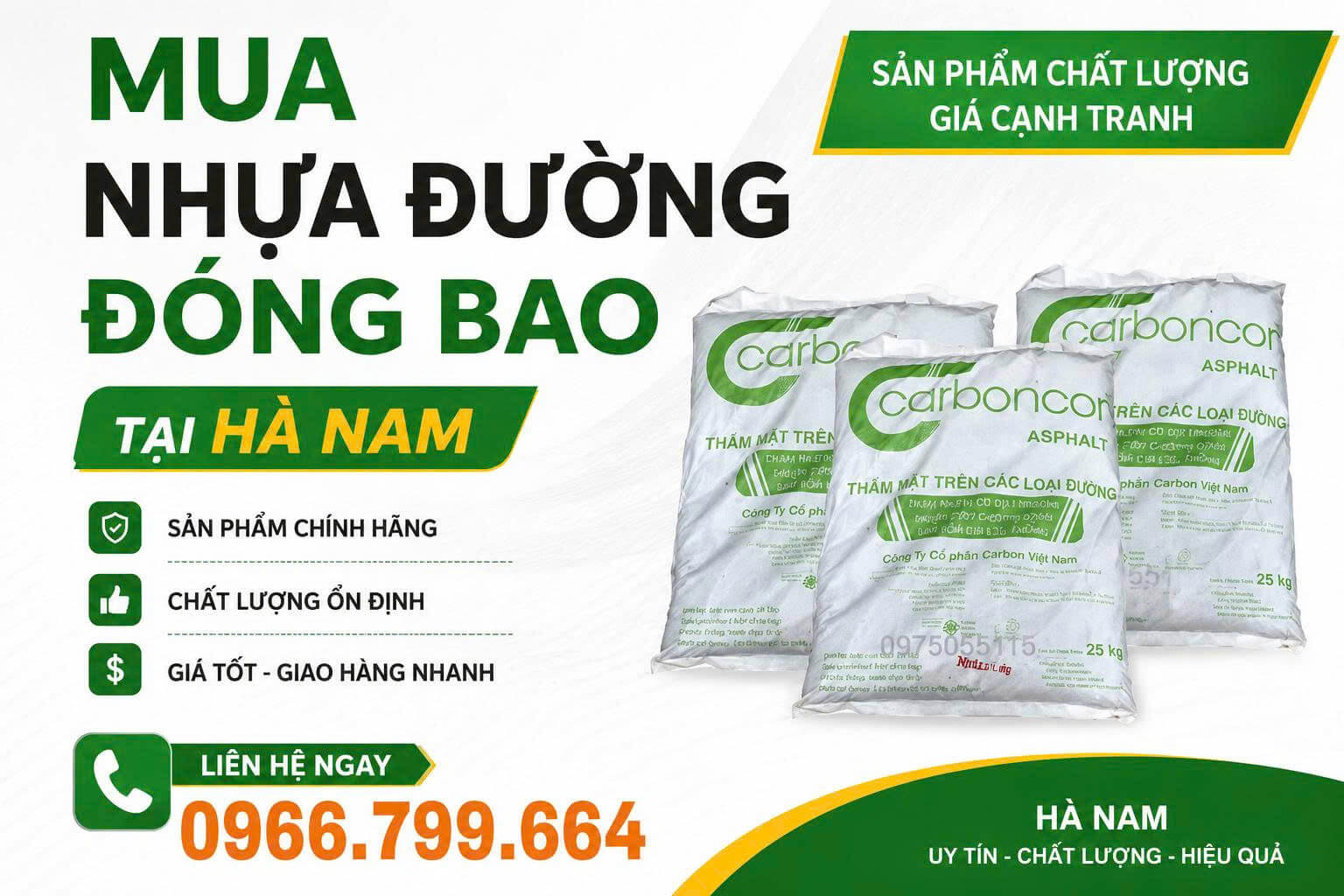 Bán Nhựa Đường Đóng Bao