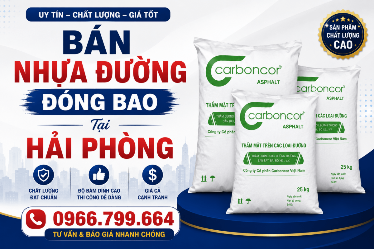 Bán Nhựa Đường Đóng Bao