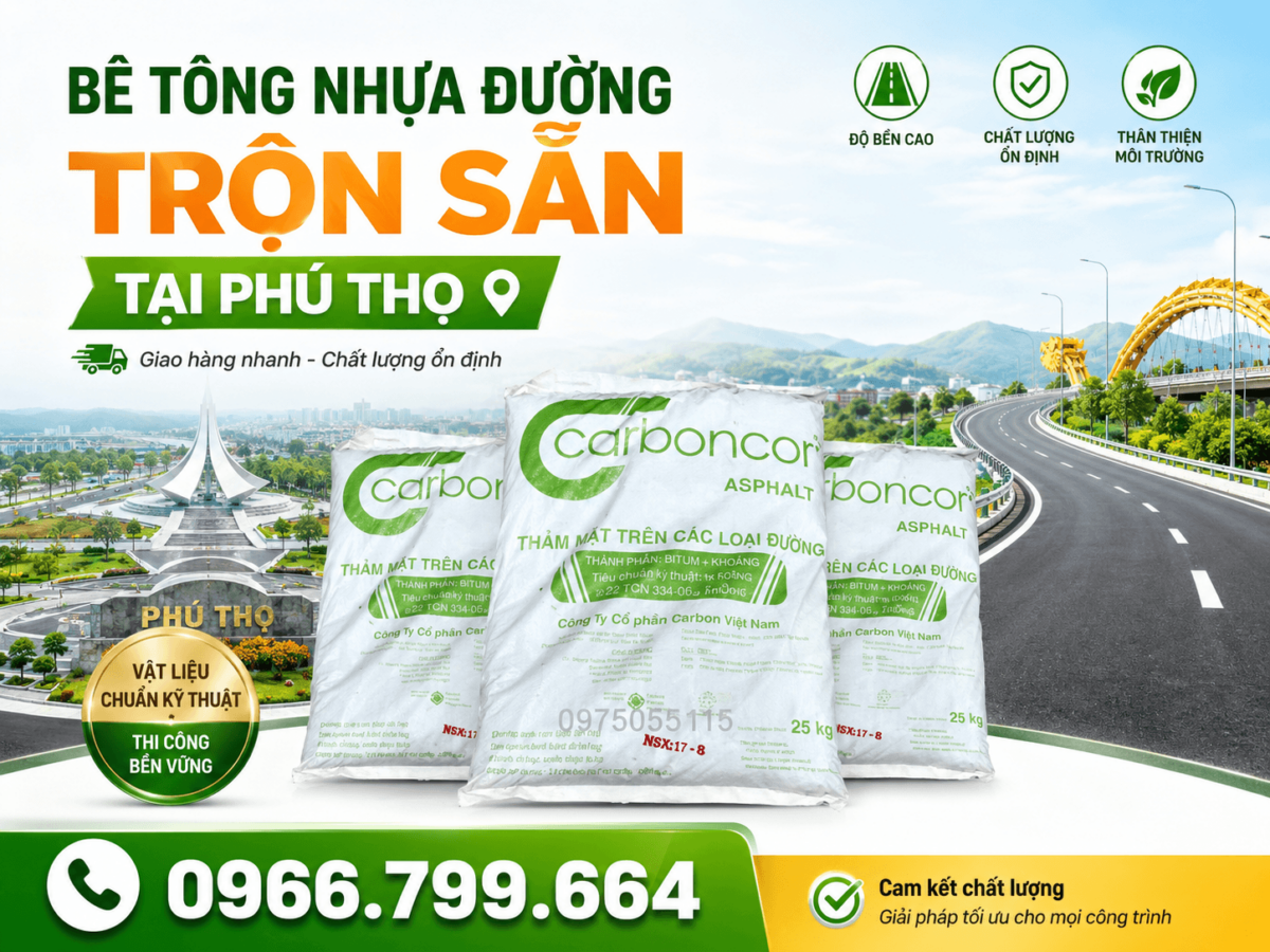 Bê Tông Nhựa Đường Trộn Sẵn