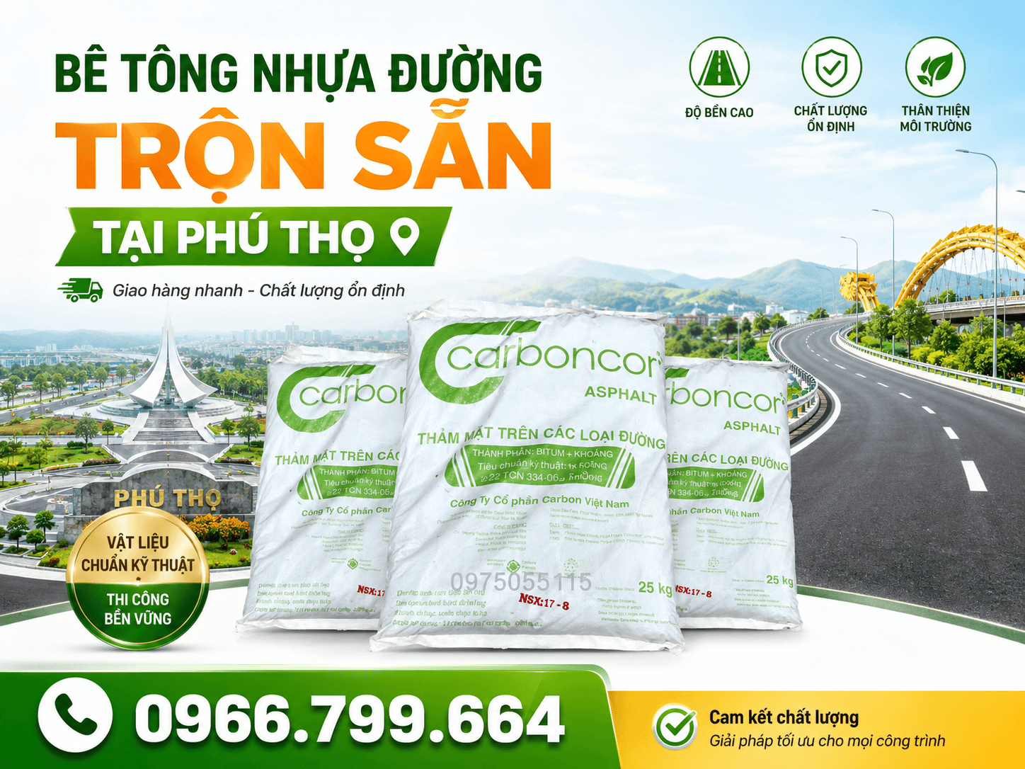Bê Tông Nhựa Đường Trộn Sẵn