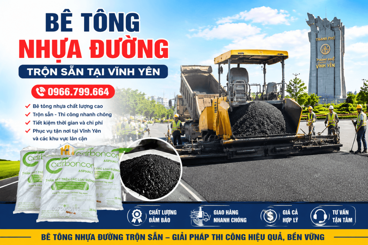 Bê Tông Nhựa Đường Trộn Sẵn
