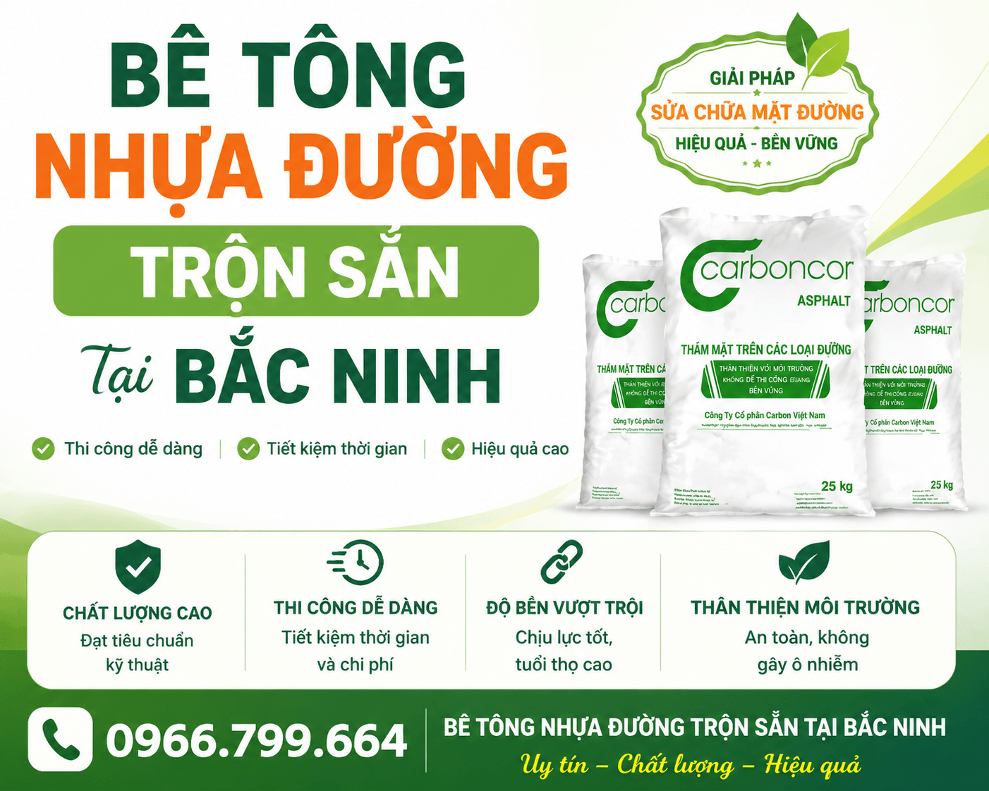 Bê Tông Nhựa Đường Trộn Sẵn Bắc Ninh