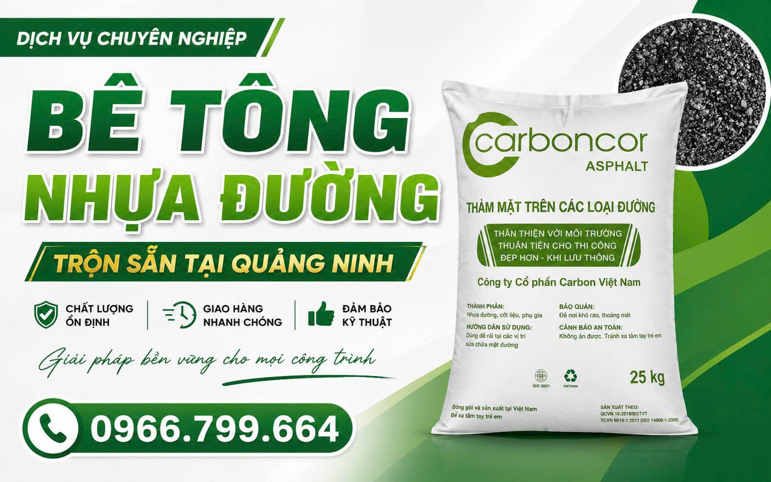 Bê Tông Nhựa Đường Trộn Sẵn Quảng Ninh