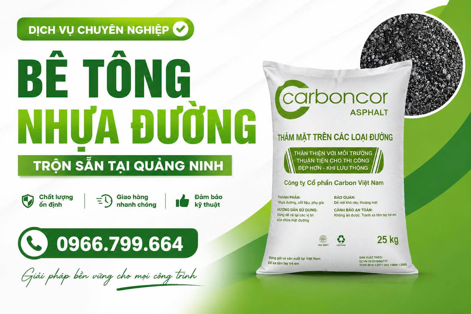 Bê Tông Nhựa Đường Trộn Sẵn ở Quảng Ninh