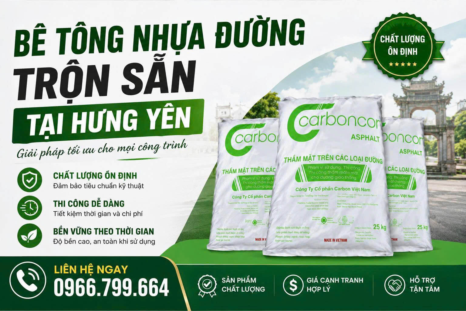 Bê Tông Nhựa Đường Trộn Sẵn ở Tại Hưng Yên