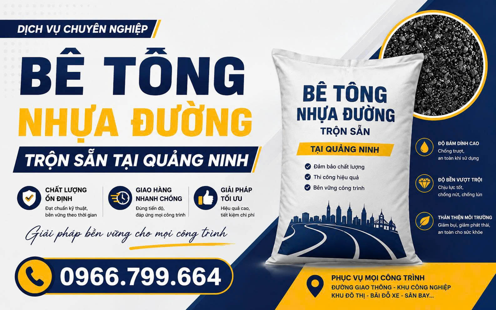 Bê Tông Nhựa Đường Trộn Sẵn ở Tại Quảng Ninh