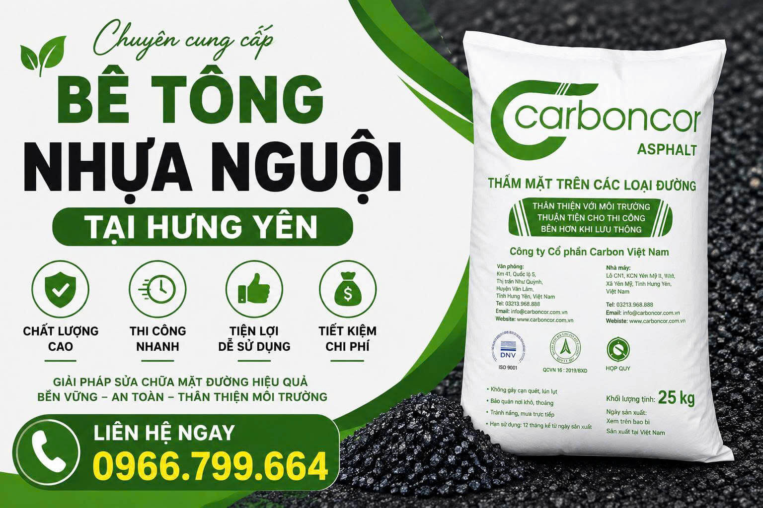 Bê Tông Nhựa Nguội