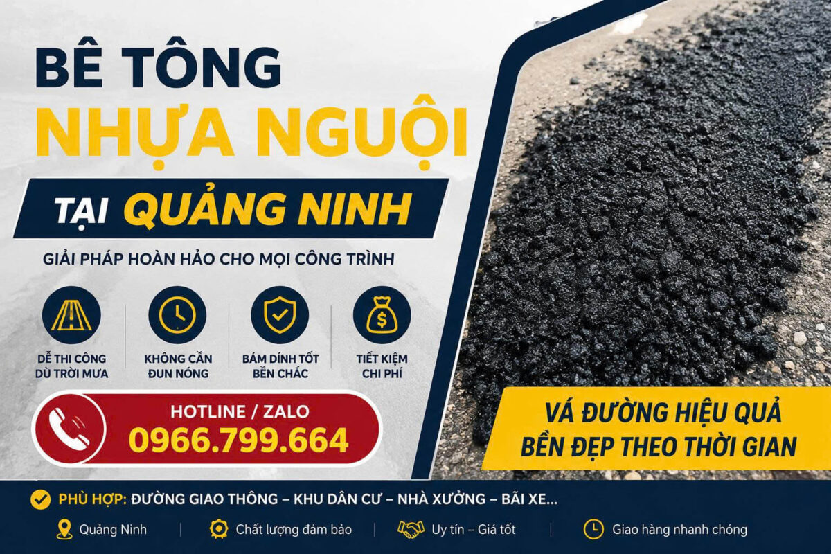 Bê Tông Nhựa Nguội