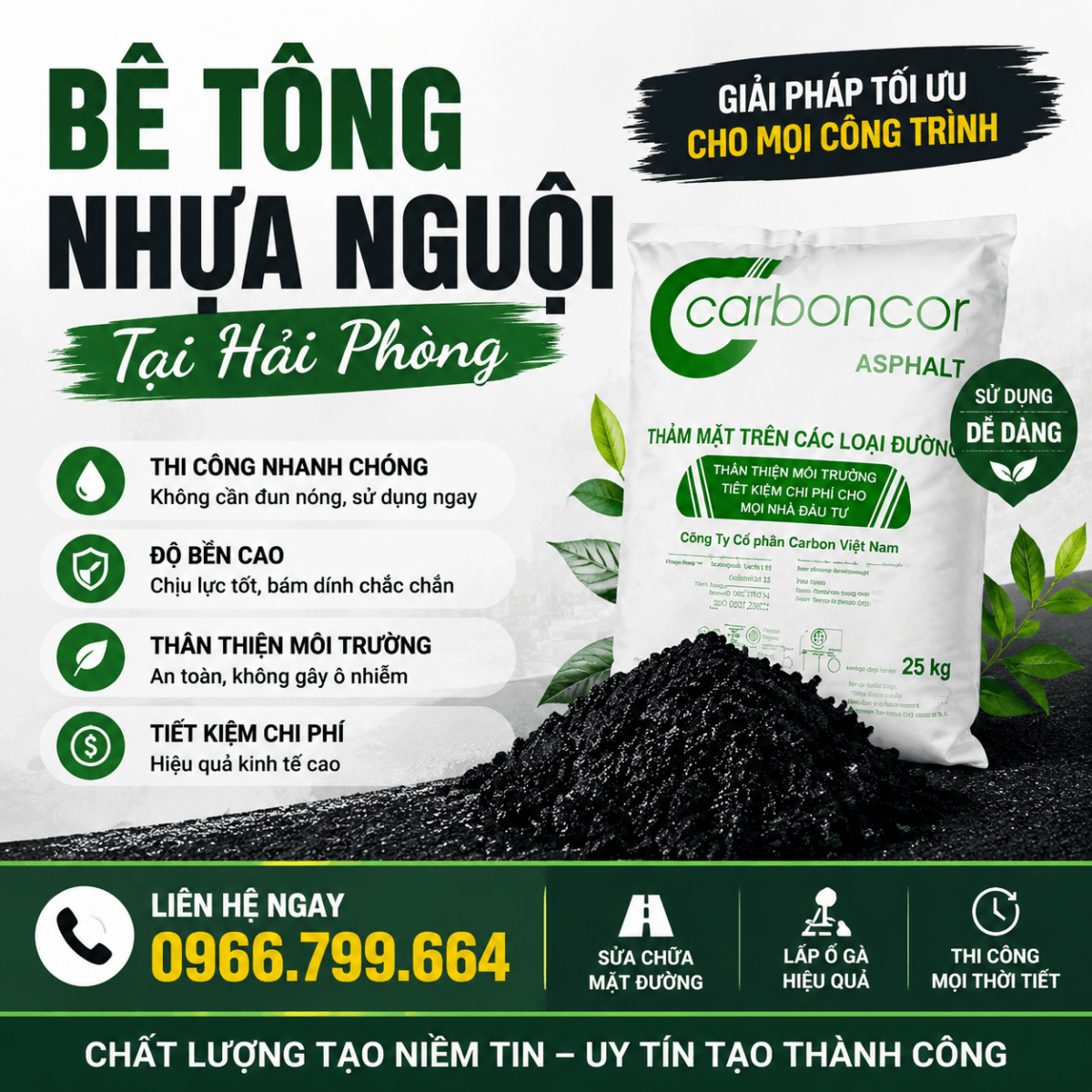 Bê Tông Nhựa Nguội