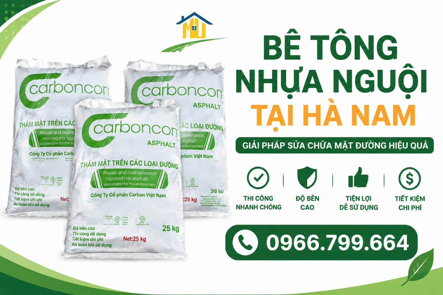 Bê Tông Nhựa Nguội Hà Nam