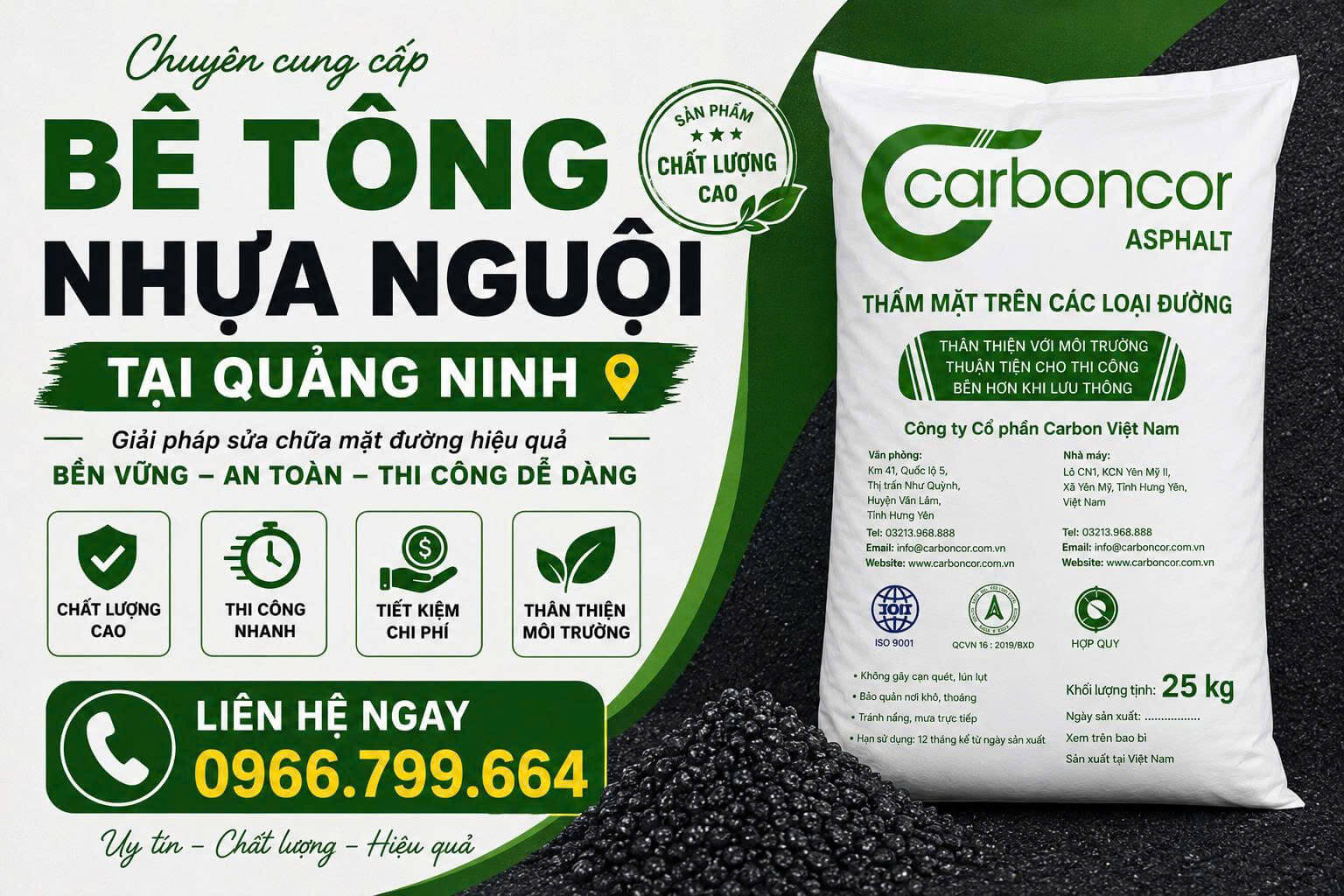 Bê Tông Nhựa Nguội Tại Quảng Ninh