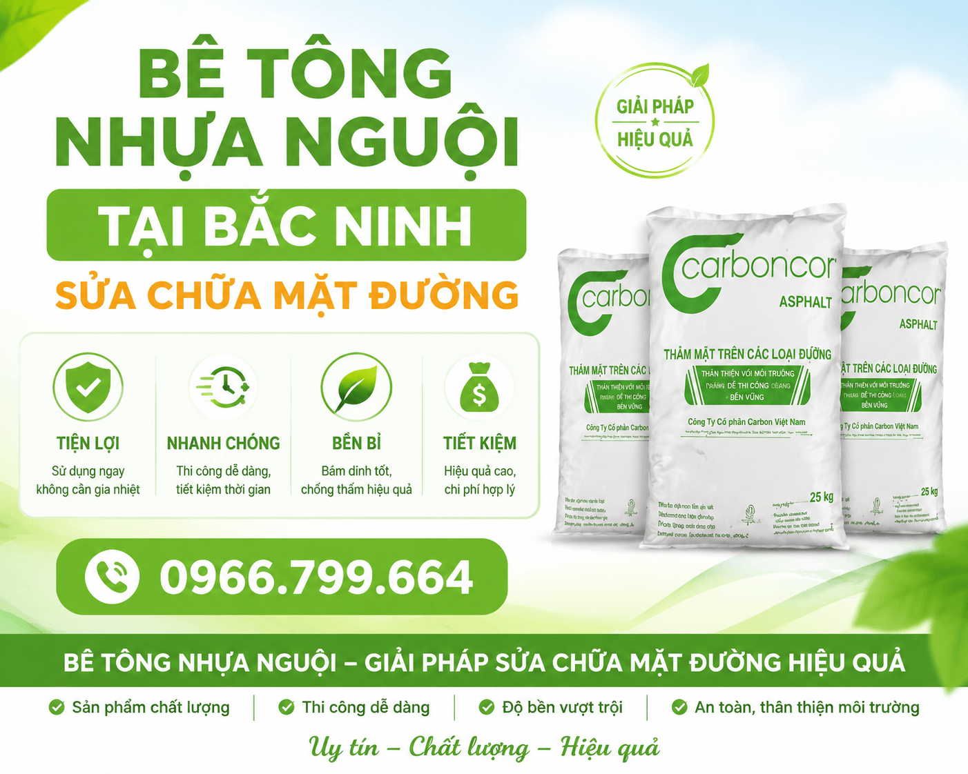 Bê Tông Nhựa Nguội ở Bắc Ninh