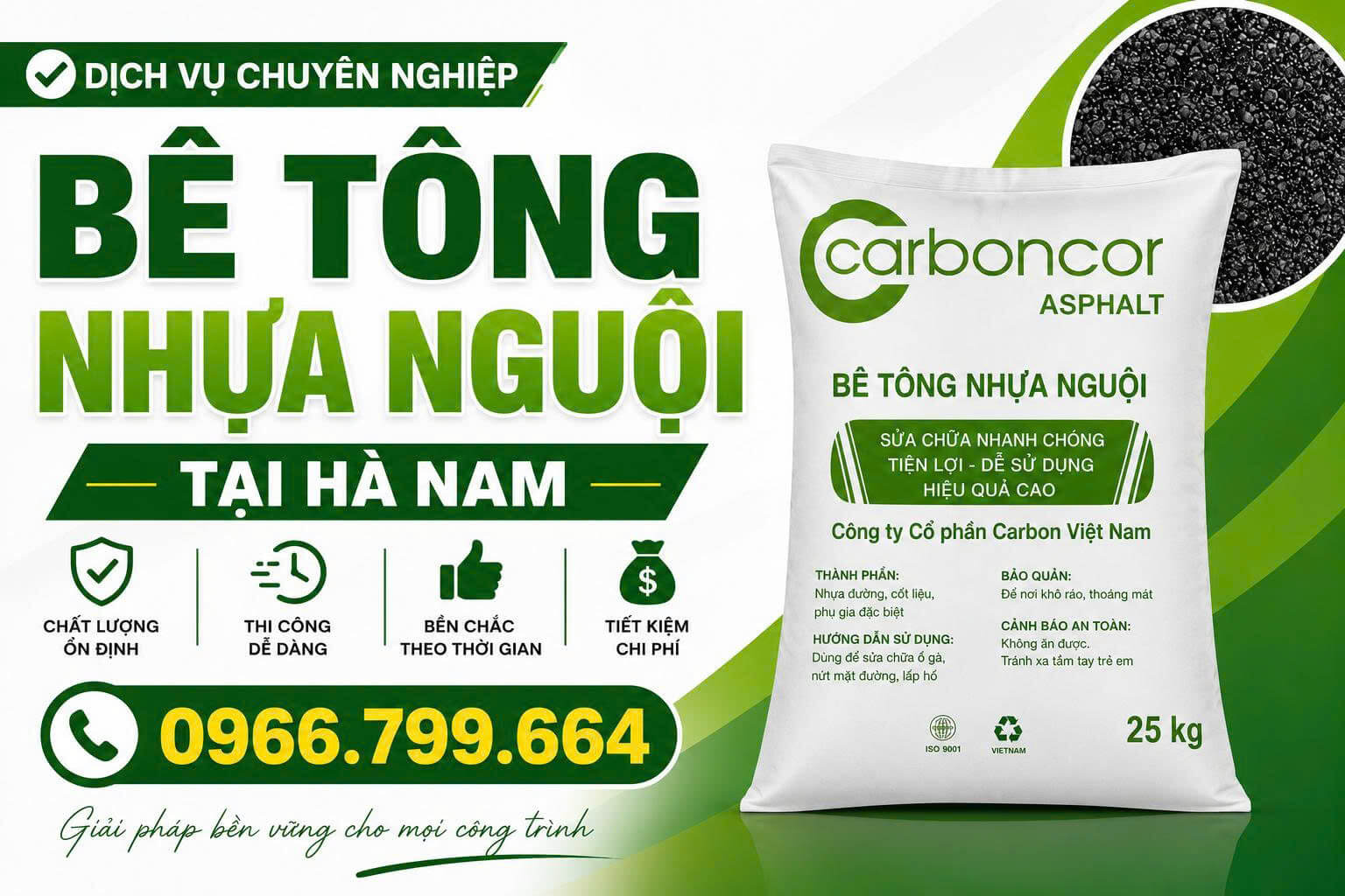 Bê Tông Nhựa Nguội ở Hà Nam