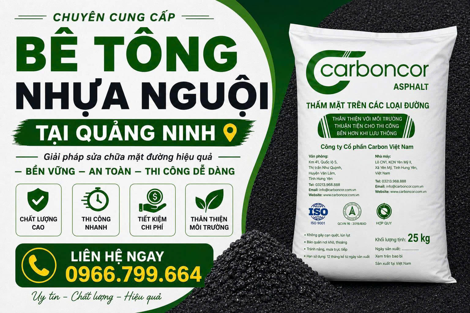 Bê Tông Nhựa Nguội ở Quảng Ninh