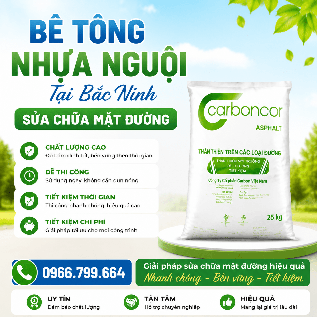 Bê Tông Nhựa Nguội ở Tại Bắc Ninh