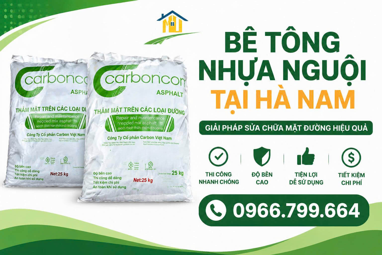 Bê Tông Nhựa Nguội ở Tại Hà Nam