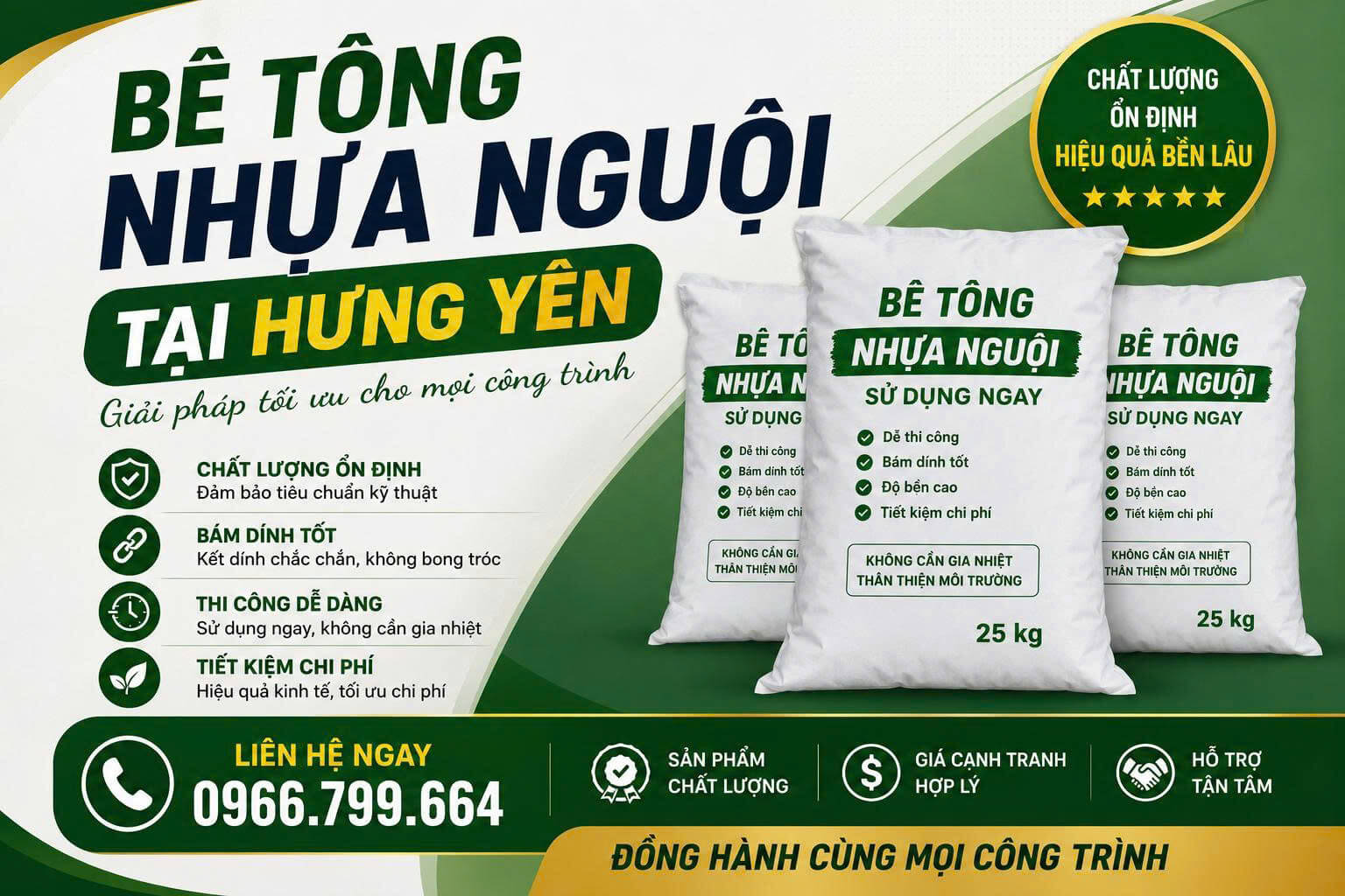 Bê Tông Nhựa Nguội ở Tại Hưng Yên