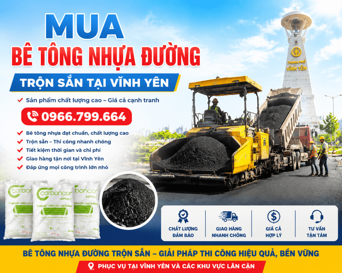 Mua Bê Tông Nhựa Đường Trộn Sẵn