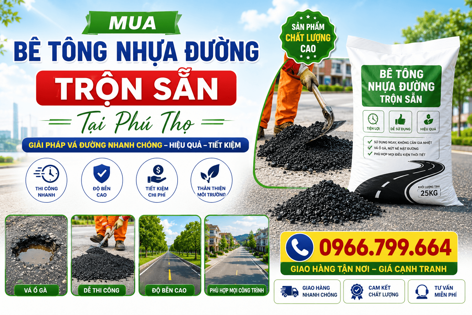 Mua Bê Tông Nhựa Đường Trộn Sẵn Tại Phú Thọ