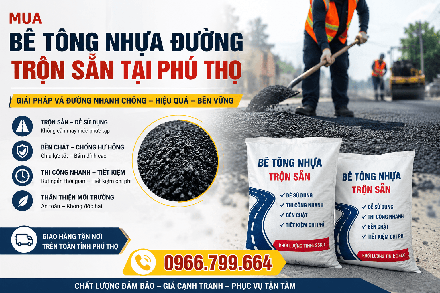 Mua Bê Tông Nhựa Đường Trộn Sẵn