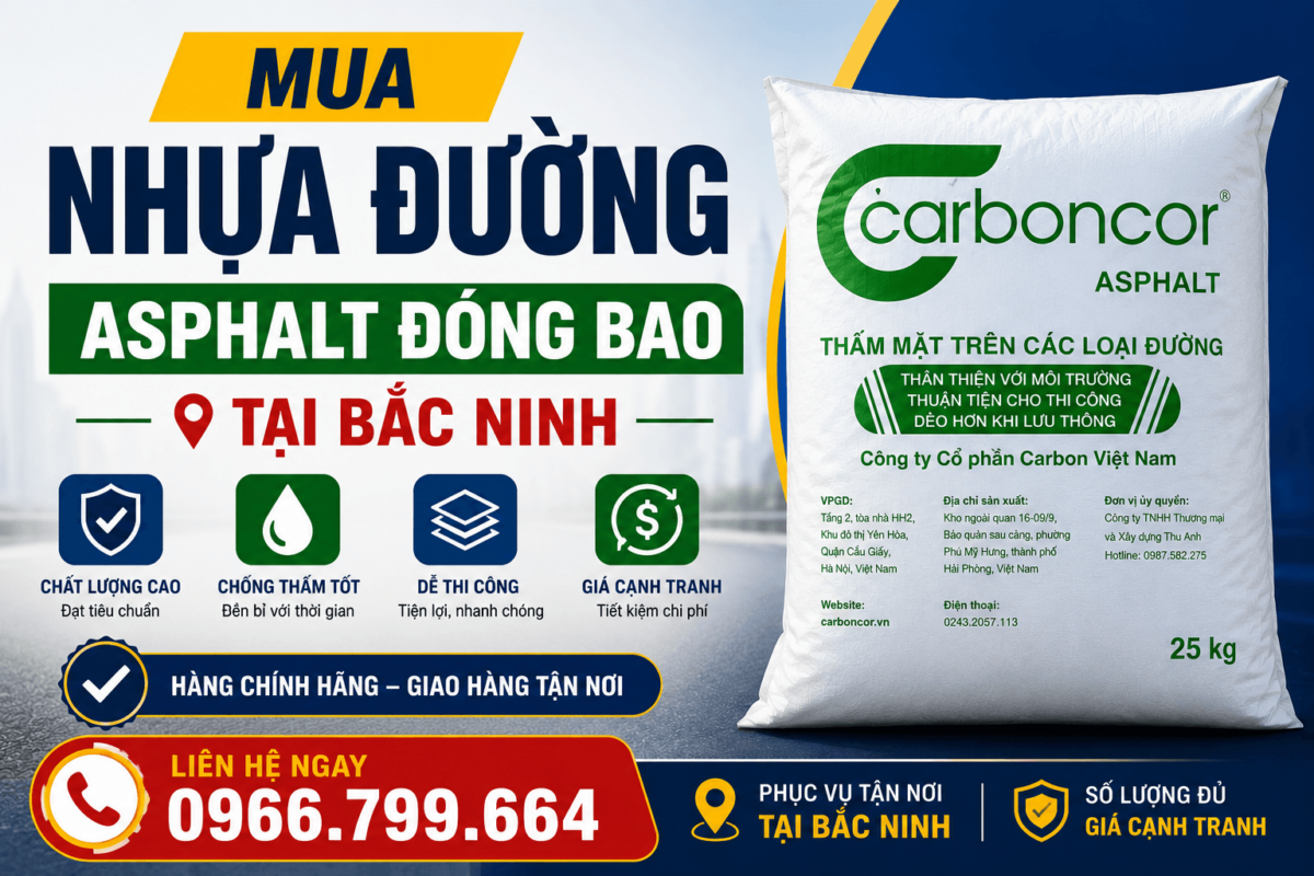 Mua Nhựa Đường Asphalt Đóng Bao