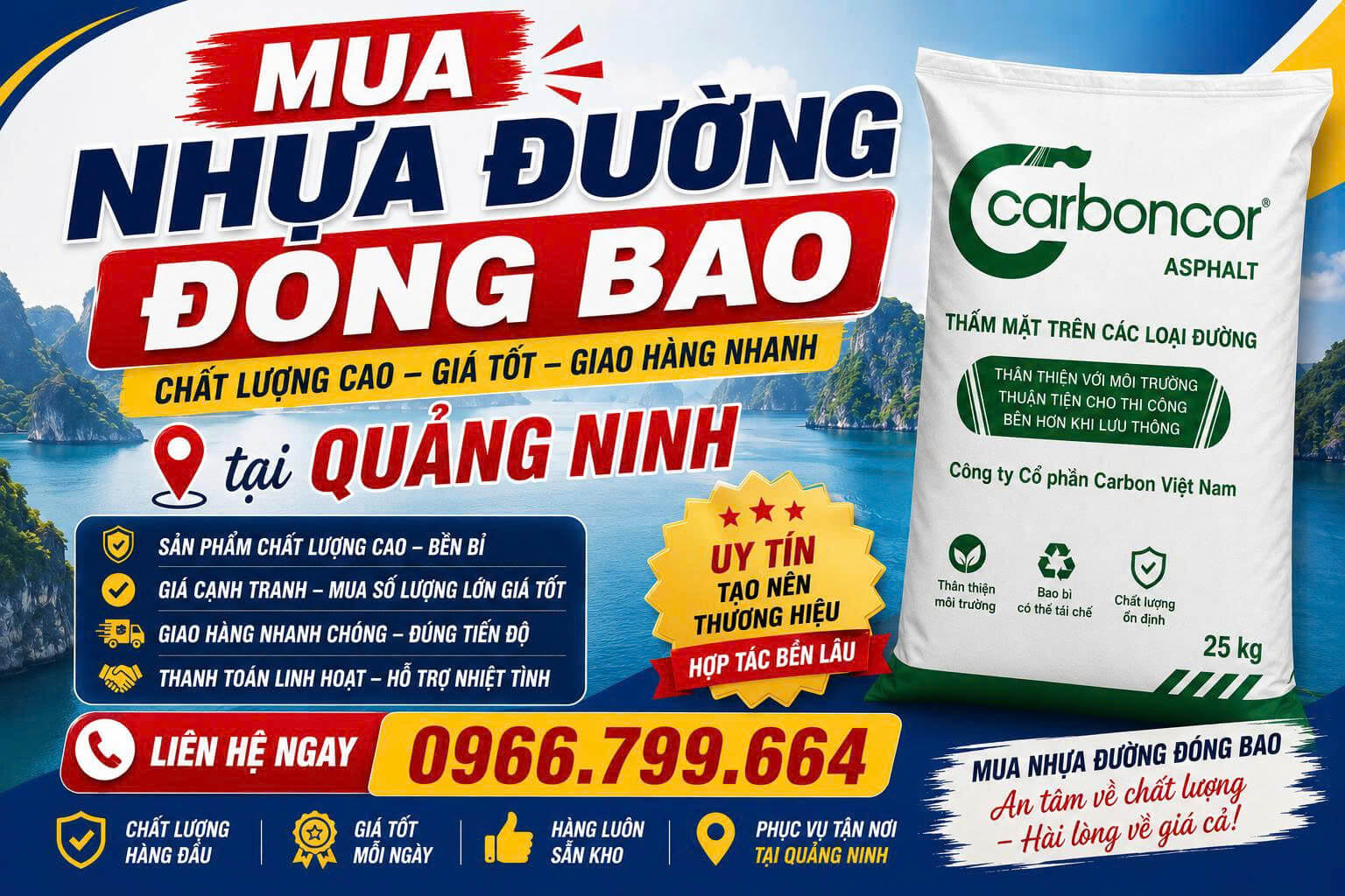 Mua Nhựa Đường Đóng Bao