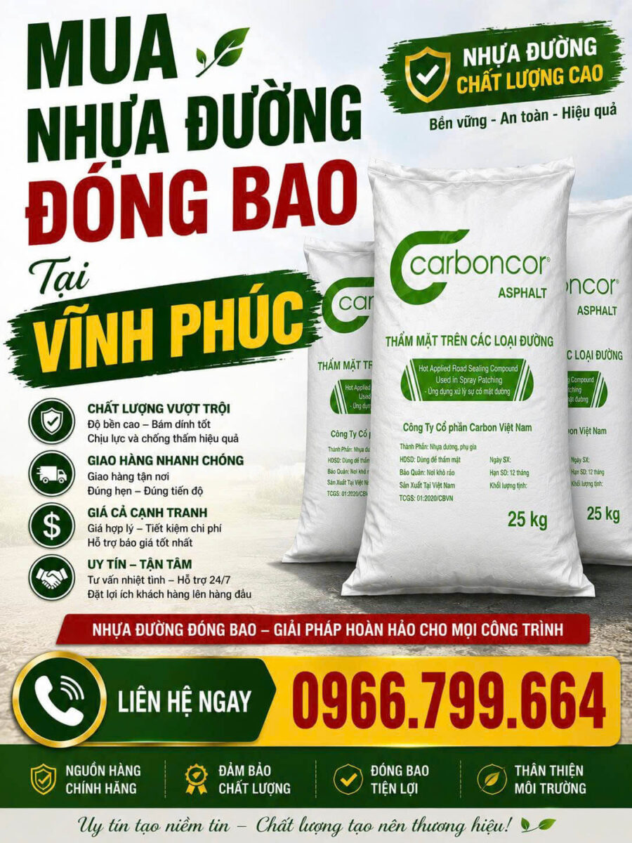Mua Nhựa Đường Đóng Bao