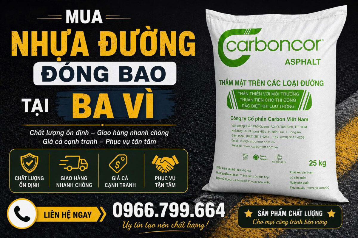 Mua Nhựa Đường Đóng Bao