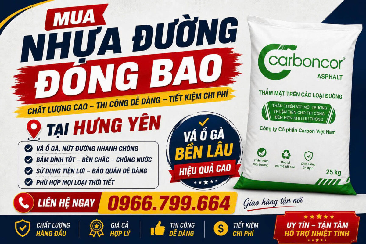 Mua Nhựa Đường Đóng Bao